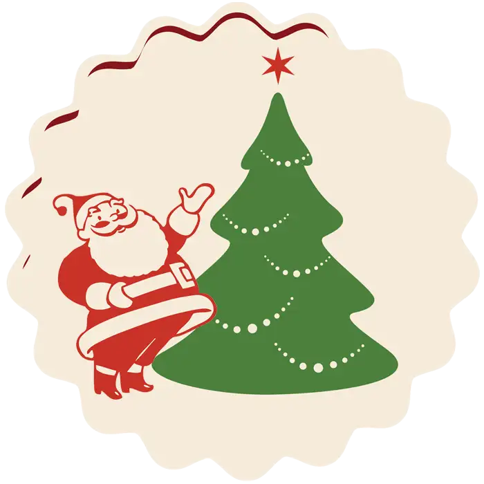 Singing With Santa Logo